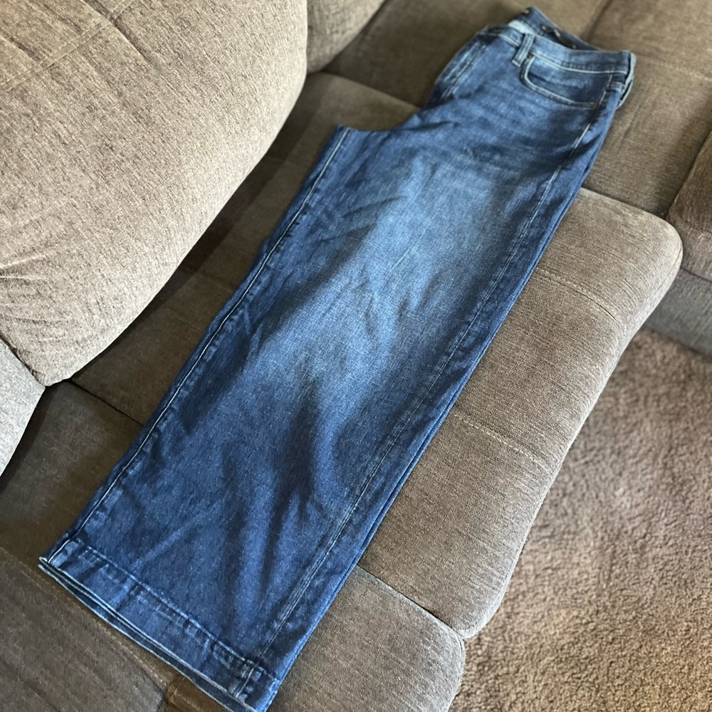 Bananas Republic High Rise Wide Leg Crop Jean | Womens 32